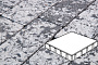 Плитка тротуарная Готика, Granite FINERRO, Квадрат, Диорит, 400*400*100 мм