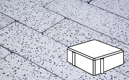 Плитка тротуарная Готика, Granite FINO, Квадрат, Покостовский, 100*100*100 мм