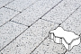 Плитка тротуарная Готика, Granite FINERRO, Зигзаг/Волна, Покостовский, 225*112,5*60 мм