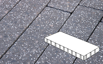 Плита тротуарная Готика Granite FINERRO, Ильменит 1000*500*80 мм