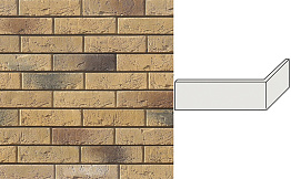 Угловой декоративный кирпич для навесных вентилируемых фасадов White Hills Лондон брик F300-45