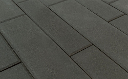 Плитка тротуарная BRAER Домино серый, 120/160*60 мм