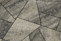 Плитка тротуарная Оригами 4Фсм.8 Листопад гранит Антрацит