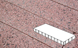 Плита тротуарная Готика Granite FINO, Ладожский 800*400*80 мм