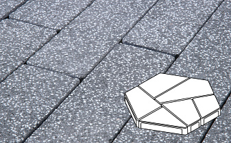 Плитка тротуарная Готика, City Granite FINERRO, Полигональ, Суховязкий, 893*780*80 мм