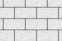 Плитка тротуарная Прямоугольник (Ла-Линия) Б.1.П.8 гранит белый, 300*200*80 мм