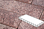 Плитка тротуарная Готика, Granite FINO, Плита, Сансет, 900*300*100 мм