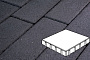 Плитка тротуарная Готика Profi, Квадрат, суперчерный, частичный прокрас, с/ц, 400*400*80 мм