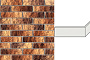 Декоративный кирпич White Hills Алтен брик угловой элемент цвет 311-45