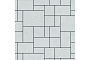 Плитка тротуарная SteinRus Инсбрук Альпен А.7.Псм.4, Native, белый, толщина 40 мм