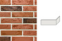 Угловой декоративный кирпич Redstone Light brick LB-63/U, 202*96*49 мм