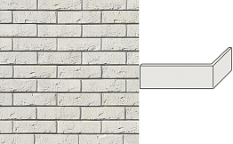 Угловой декоративный кирпич для навесных вентилируемых фасадов White Hills Лондон брик F300-05