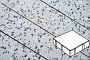 Плитка тротуарная Готика, Granite FINO, Квадрат, Грис Парга, 200*200*60 мм