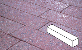 Плитка тротуарная Готика Granite FINERRO, ригель, Ладожский 360*80*80 мм