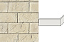 Угловой декоративный кирпич для навесных вентилируемых фасадов правый White Hills Шеффилд цвет F430-15