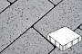 Плитка тротуарная Готика, City Granite FERRO, Квадрат, Белла Уайт, 300*300*100 мм