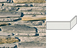 Облицовочный камень White Hills Айгер угловой элемент цвет 540-85