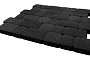Плитка тротуарная SteinRus Инсбрук Альт А.1.Фсм.4, Old-age, черный, толщина 40 мм