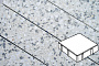 Плитка тротуарная Готика, City Granite FINERRO, Квадрат, Грис Парга, 150*150*60 мм