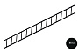 Модульная лестница Orima, 4,2 м, черный