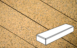 Плитка тротуарная Готика, Granite FINO, Паркет, Жельтау, 300*100*80 мм