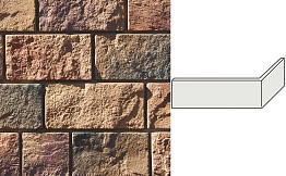 Облицовочный камень White Hills Шинон угловой элемент цвет 413-45