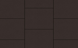 Плитка тротуарная Квадрум Б.6.К.6 гладкий коричневый 400*400*60 мм