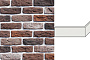 Декоративный кирпич White Hills Брюгге брик угловой элемент цвет 319-65