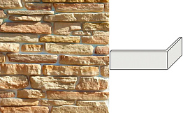 Облицовочный камень White Hills Морэй угловой элемент цвет 526-15