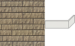Угловой декоративный кирпич для навесных вентилируемых фасадов White Hills Толедо F400-45