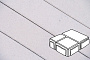 Плитка тротуарная Готика Profi, Старый Город, кристалл, частичный прокрас, б/ц, толщина 80 мм, комплект 3 шт