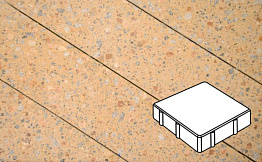 Плитка тротуарная Готика, Granite FINO, Квадрат, Павловское, 150*150*60 мм