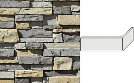 Облицовочный камень White Hills Уайт Клиффс угловой элемент цвет 150-85