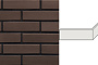 Клинкерная облицовочная угловая плитка King Klinker Dream House для НФС, 03 Natural brown, 240*71*115*14 мм