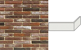 Декоративный кирпич White Hills Остия брик угловой элемент цвет 384-65