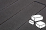Плитка тротуарная Готика Profi, Классика, черный, полный прокрас, с/ц, толщина 60 мм, комплект 3 шт
