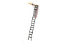 Металлическая лестница FAKRO LMK, высота 3660 мм, размер люка 860*1440 мм