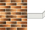 Декоративный кирпич White Hills Терамо брик угловой элемент цвет 353-45