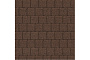 Плитка тротуарная SteinRus Квадрат Лайн малый Б.2.К.6, Native, коричневый, 100*100*60 мм