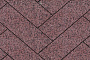 Плитка тротуарная Паркет Б.6.П.8 Гранит+ красный с черным 600*200*80 мм