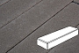 Плитка тротуарная Готика Prof, Паркет, темно-серый, частичный прокрас, с/ц, 300*100*80 мм