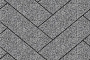 Плитка тротуарная Паркет Б.6.П.8 Гранит+ серый с черным 600*200*80 мм