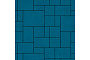 Плитка тротуарная SteinRus Инсбрук Альпен Б.7.Псм.6, Native, синий, толщина 60 мм