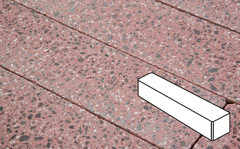 Плитка тротуарная Готика, Granite FINO, Ригель, Ладожский, 360*80*100 мм