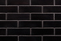 Клинкерная облицовочная плитка King Klinker Free Art для НФС, 17 Onyx Black, 240*71*17 мм
