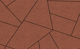 Плитка тротуарная Оригами 4Фсм.8 гранит красный