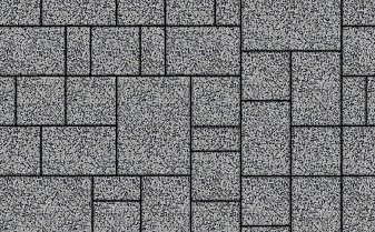 Плитка тротуарная Мюнхен Б.2.Ф.6см Гранит + серый с черным