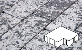 Плитка тротуарная Готика, Granite FINERRO, Калипсо, Диорит, 200*200*60 мм