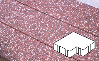 Плитка тротуарная Готика, Granite FINO, Калипсо, Емельяновский, 200*200*60 мм