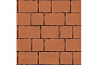 Плитка тротуарная SteinRus Палермо В.16.Псм.8 гладкая, оранжевый, толщина 80 мм